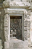 Baijnath Temple - the walls and the Shikhara have characteristic niches with images of gods and goddess. 